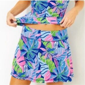 Lilly Pulitzer Luxletic Aila Skort - Beleaf in Yourself